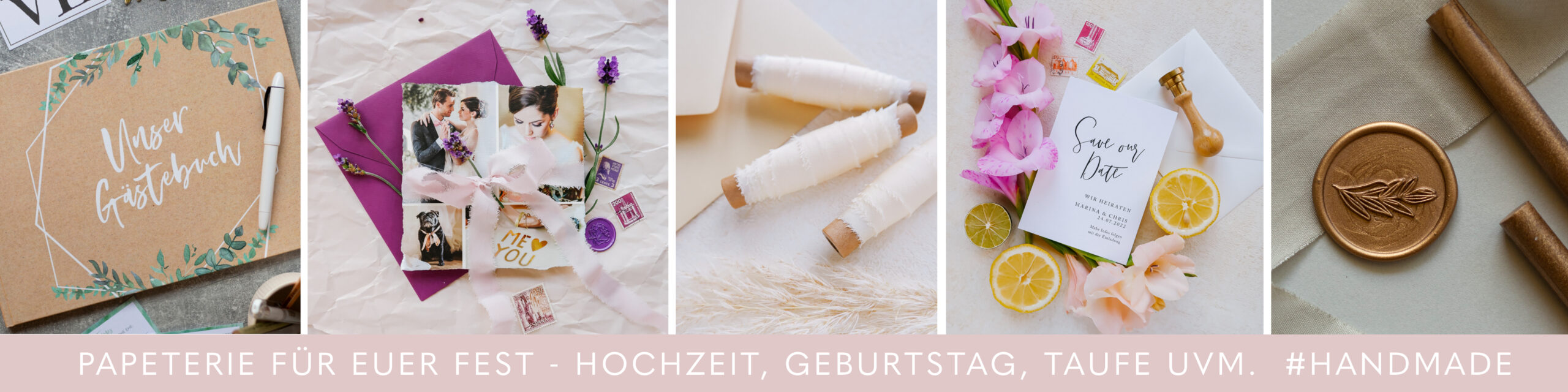 Onlineshop individuelle Hochzeitspapeterie