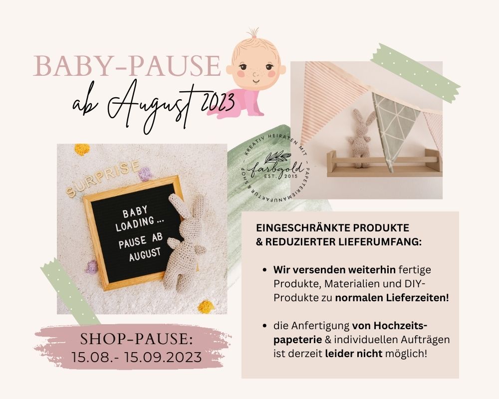 Onlineshop Papeterie Hochzeit