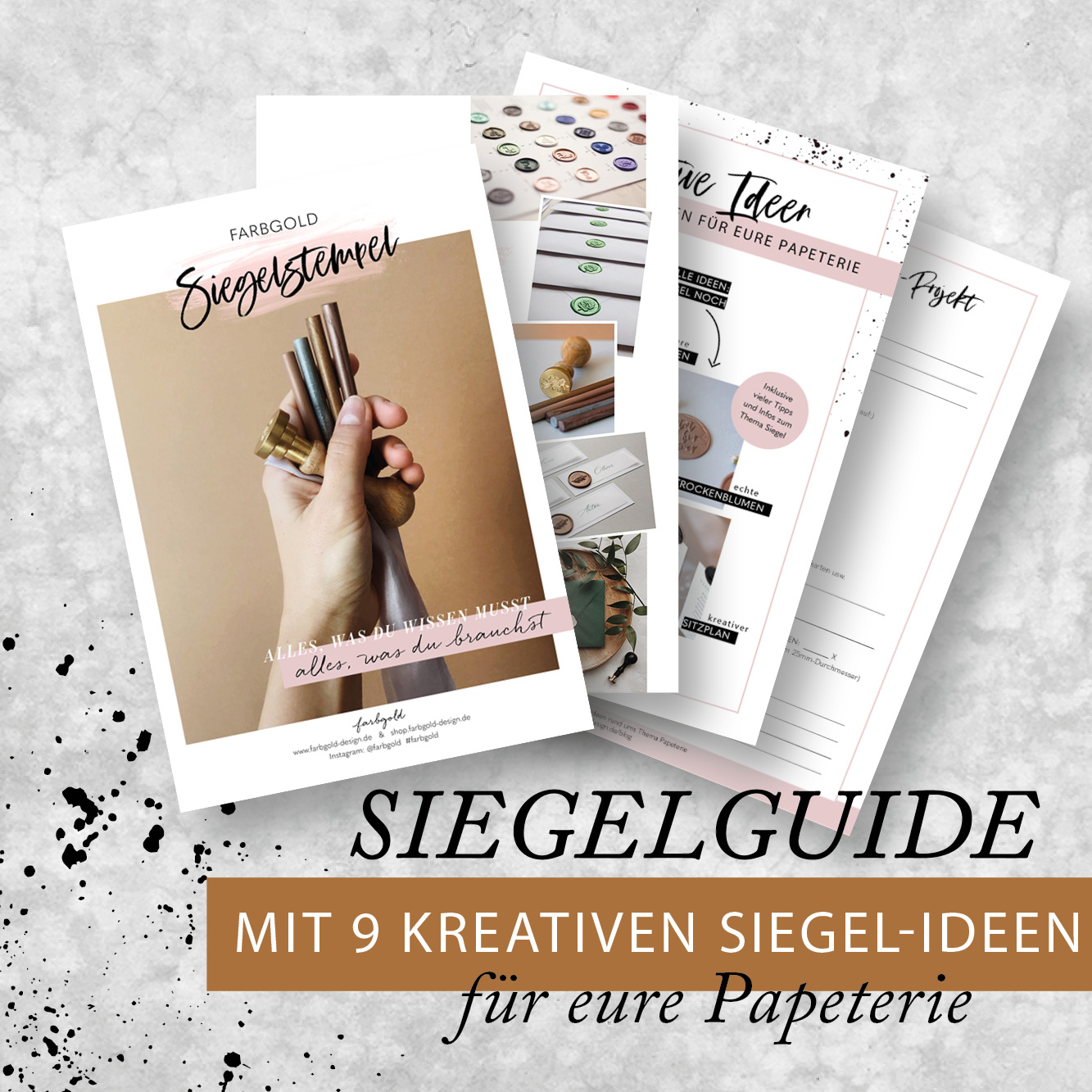 Siegel selbst machen_Ideen_Mock up2 Siegel selbst machen Anleitung