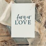 Ehevertrag-Hochzeitspapeterie für eine freie Trauung.